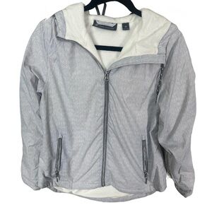 Free Country‎ Light Gray Zip-Up Jacket Size Medium